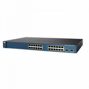 سوئیچ شبکه سیسکو 24 پورت WS-C3560G-24PS-S